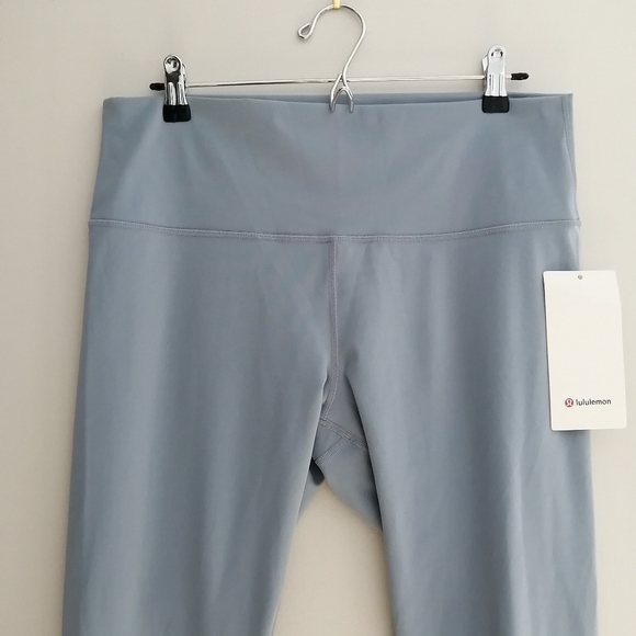 NWT Lululemon Plus Size Wunder Under High Rise 28" Leggings in Chambray Blue 14 - Picture 6 of 16